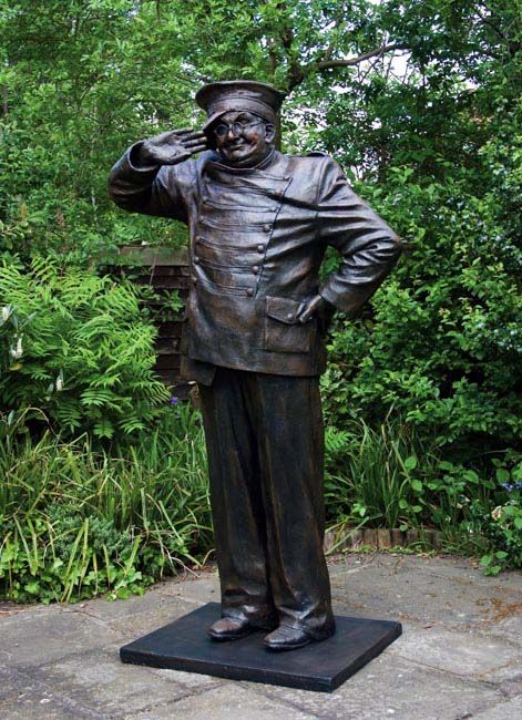 Benny Hill Statue Stands For Goodness, Fun & Humility