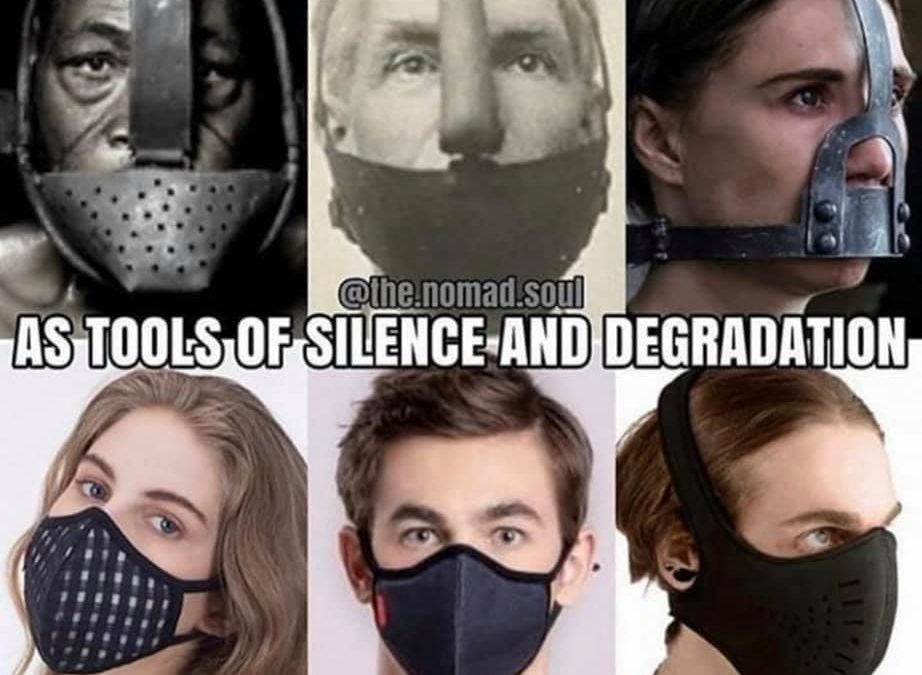 Slavery Masks & Covid-19: The Facebook Narrative